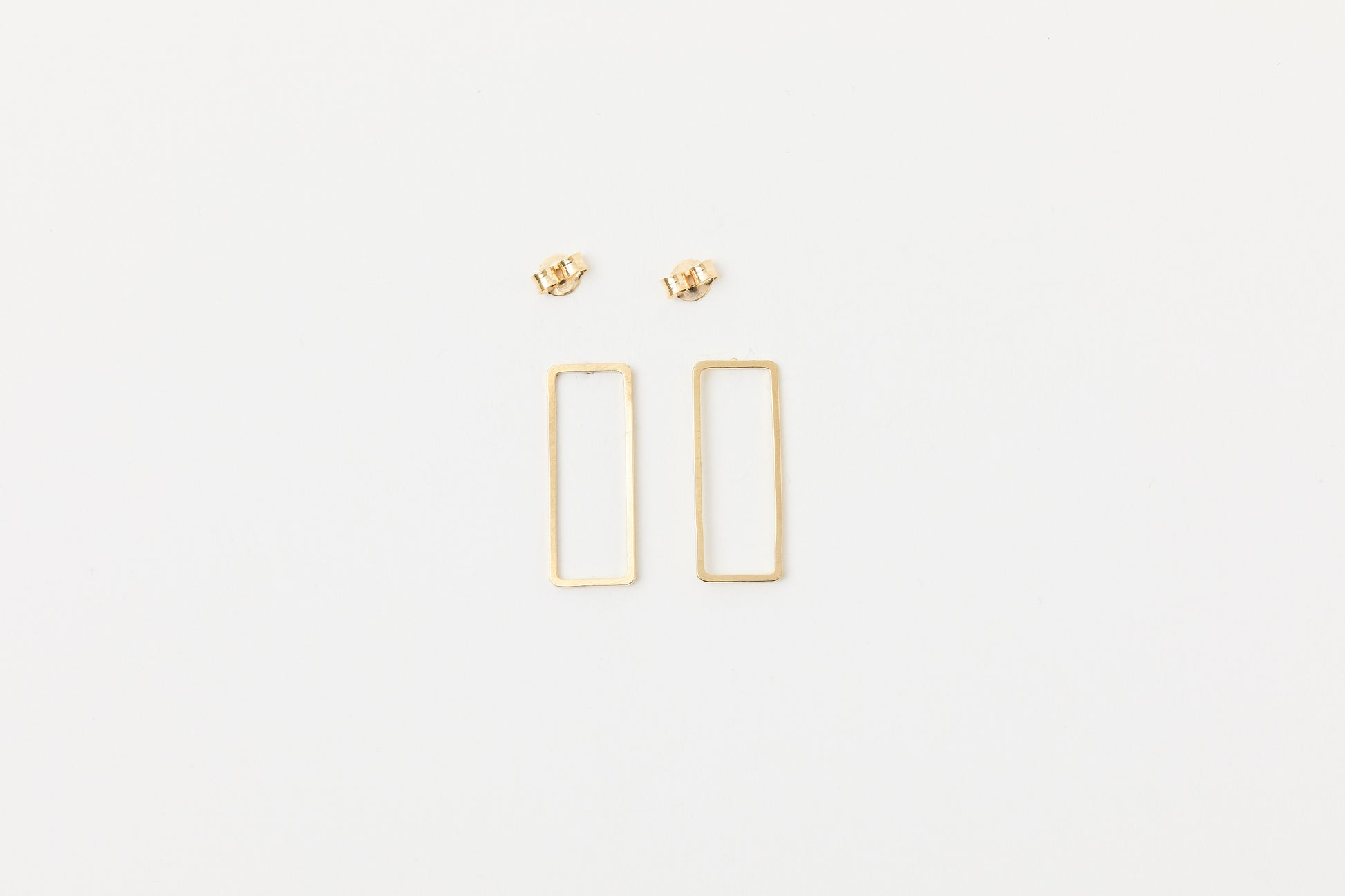 Ohrstecker Rectangle