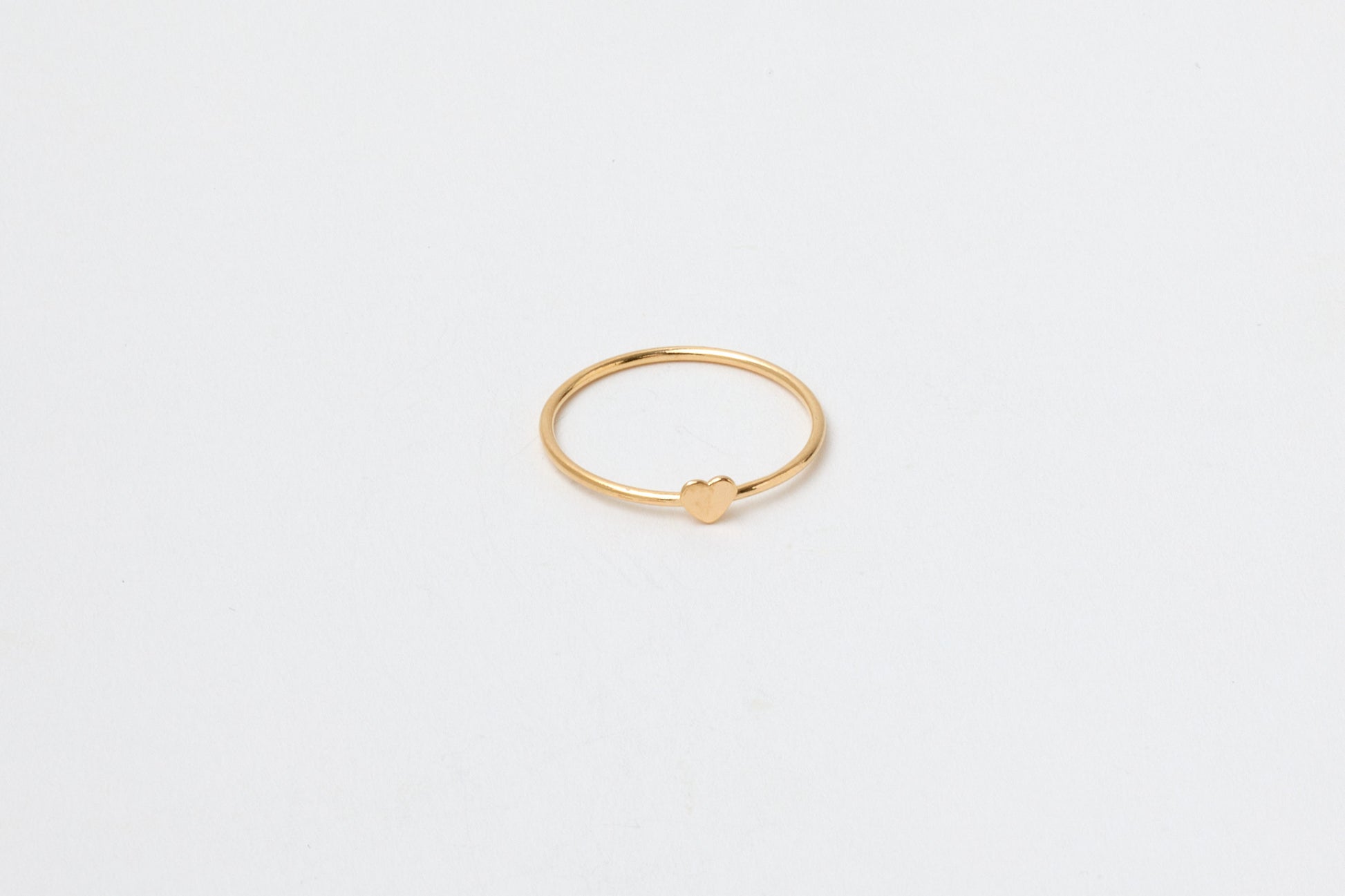 Zarter Ring Herz