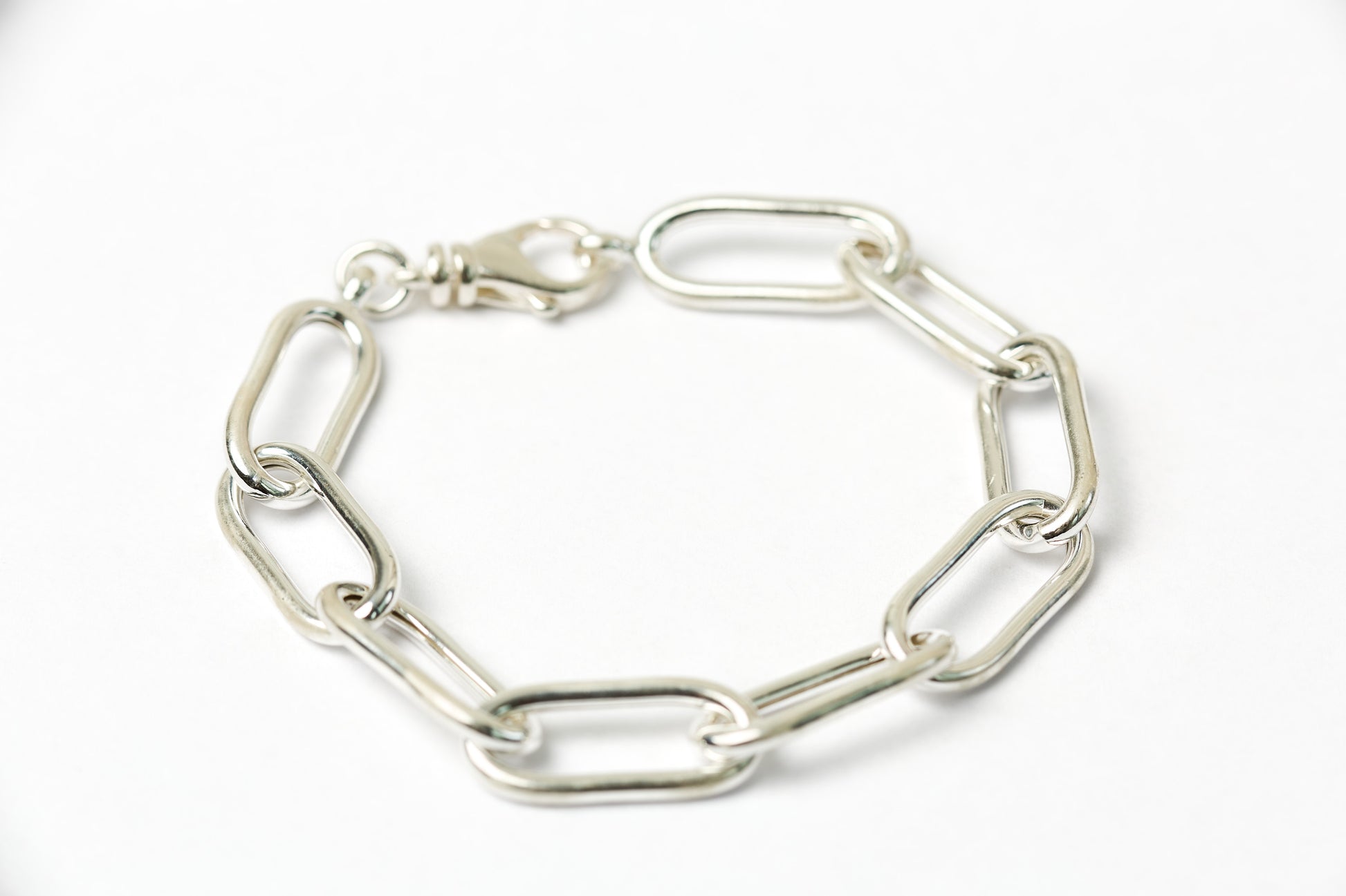 Chunky Armband Silber