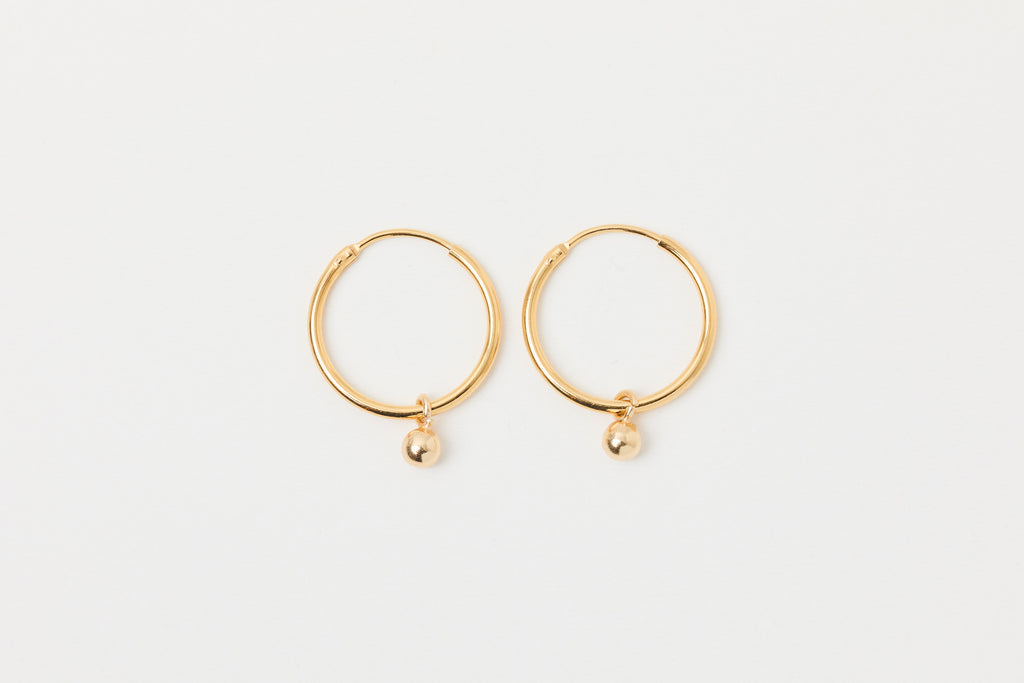 Creolen Kugel Hoop