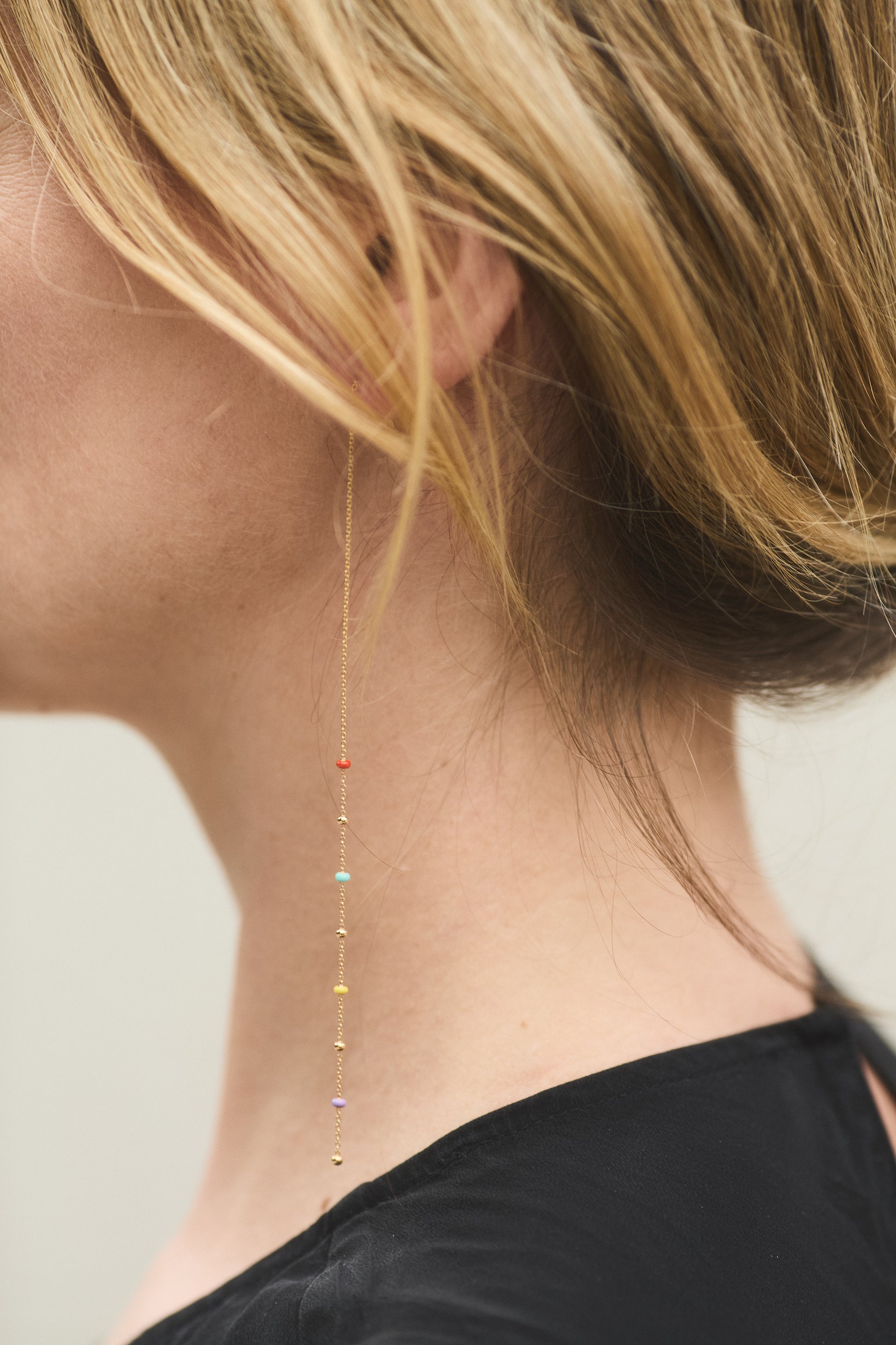 Emaille Drops Colourful Line