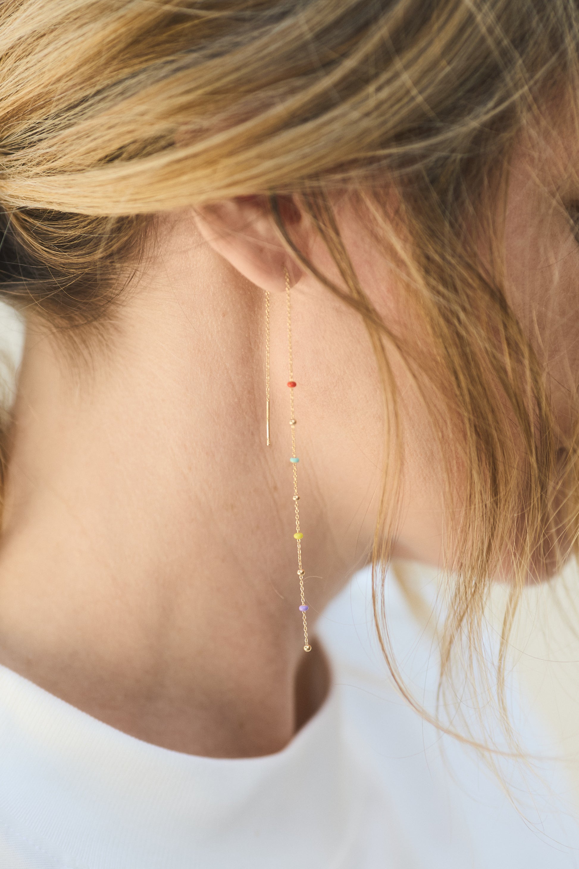 Emaille Drops Colourful Line