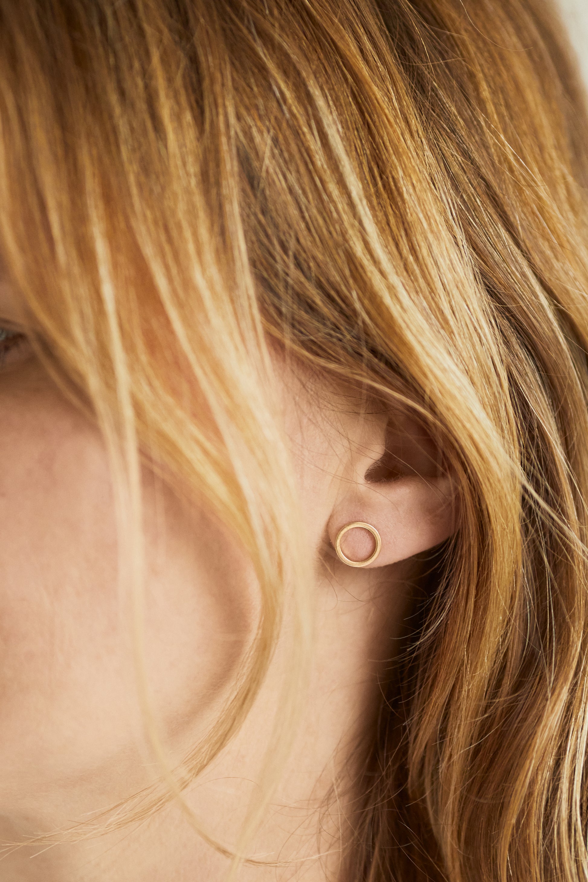 Studs Kreise Ohrstecker Circle