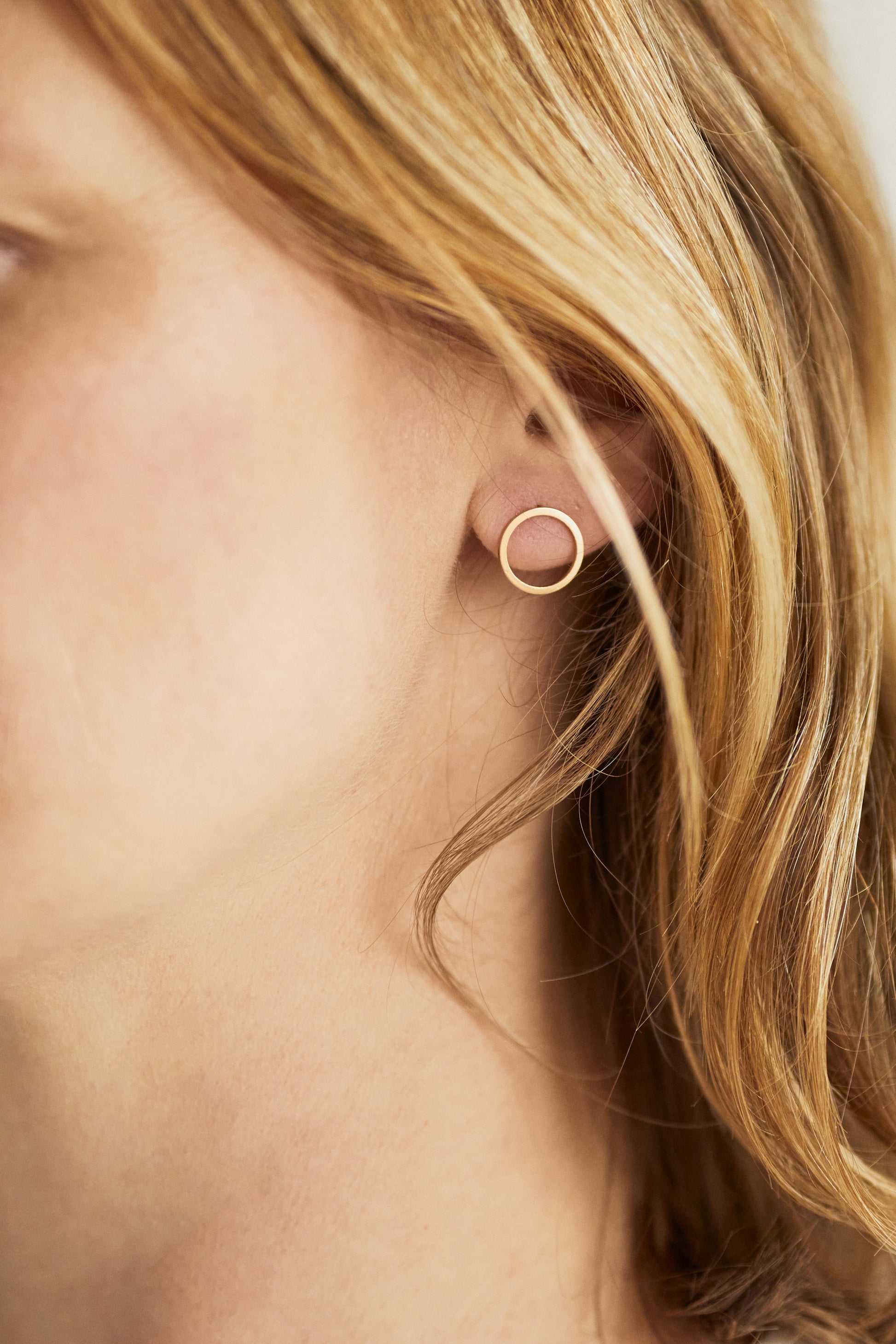 Studs Kreise Ohrstecker Circle