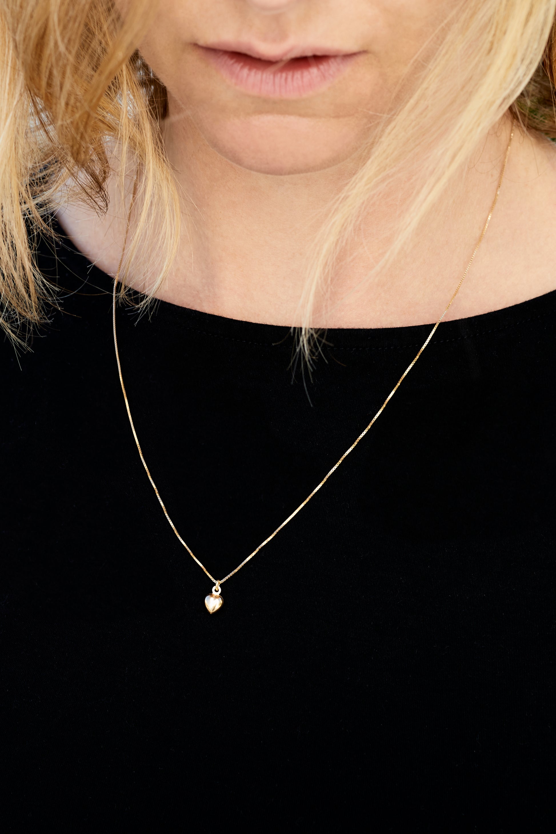 Halskette Herz Bubbly