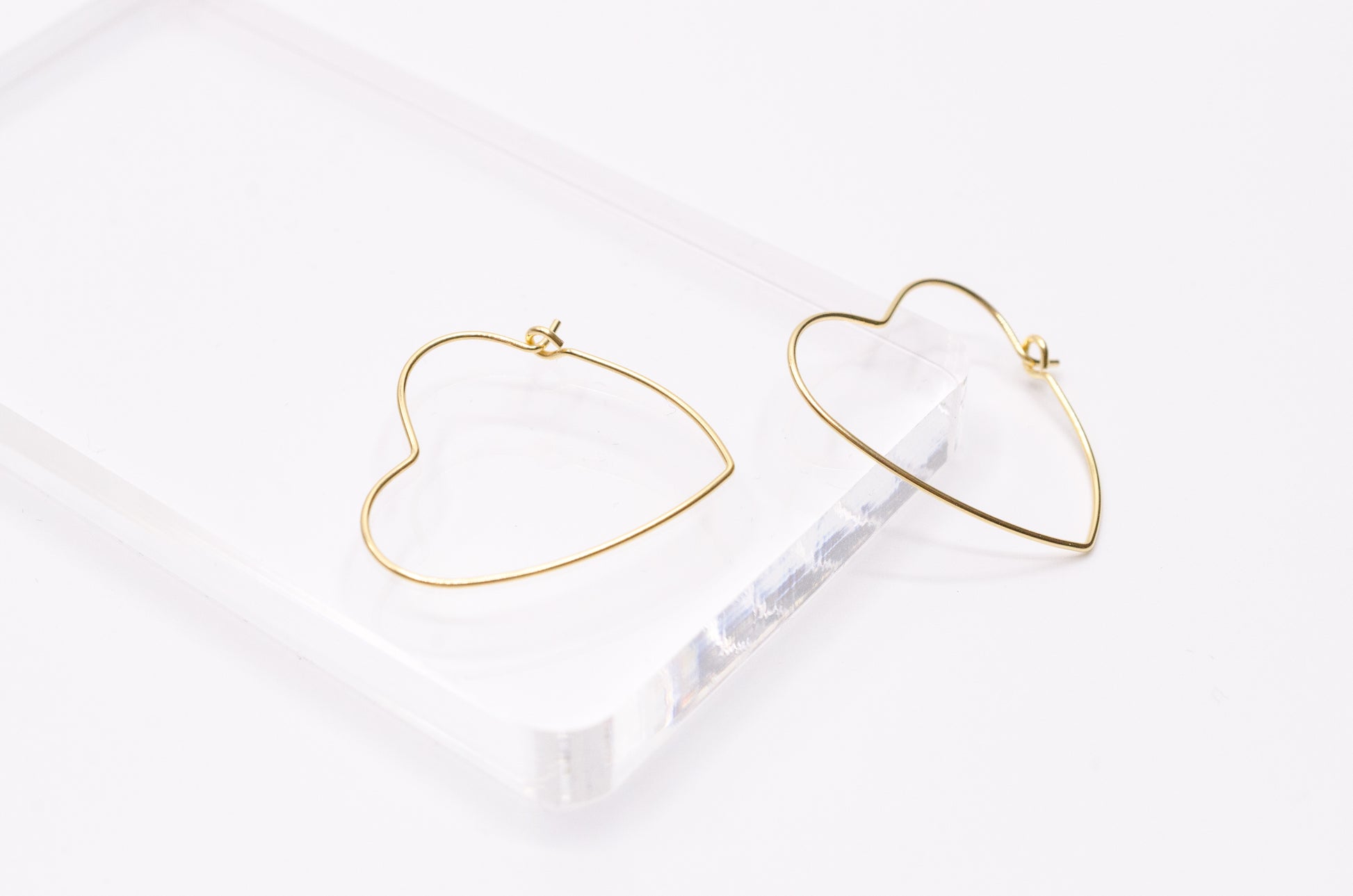 Creolen Herz Hoops