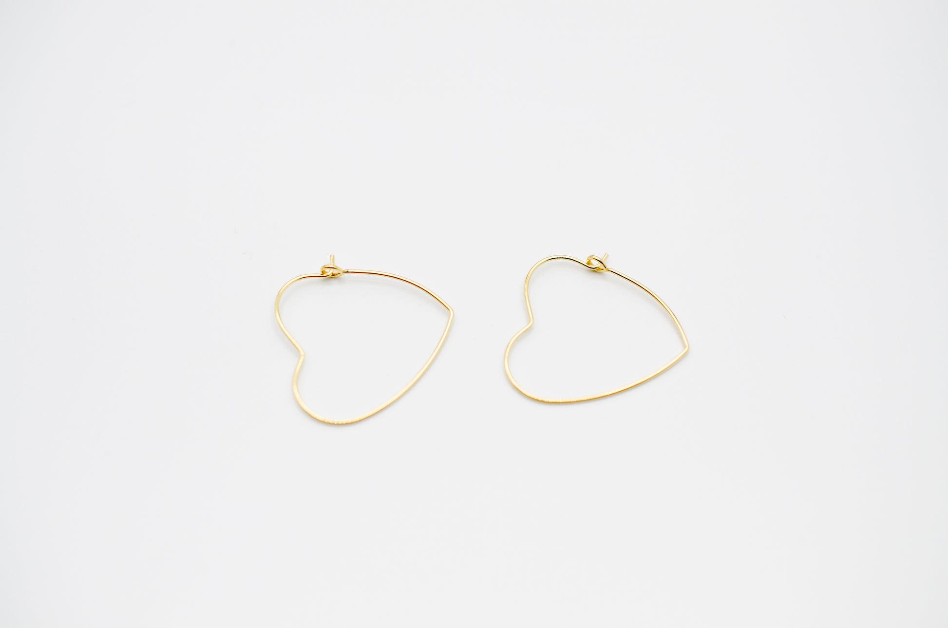 Creolen Herz Hoops