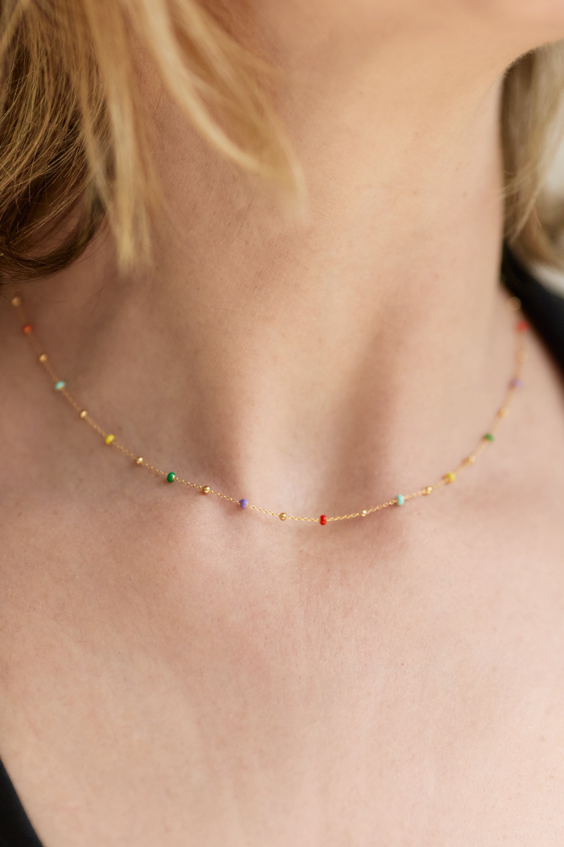 Kette Bunt Colourful Dots