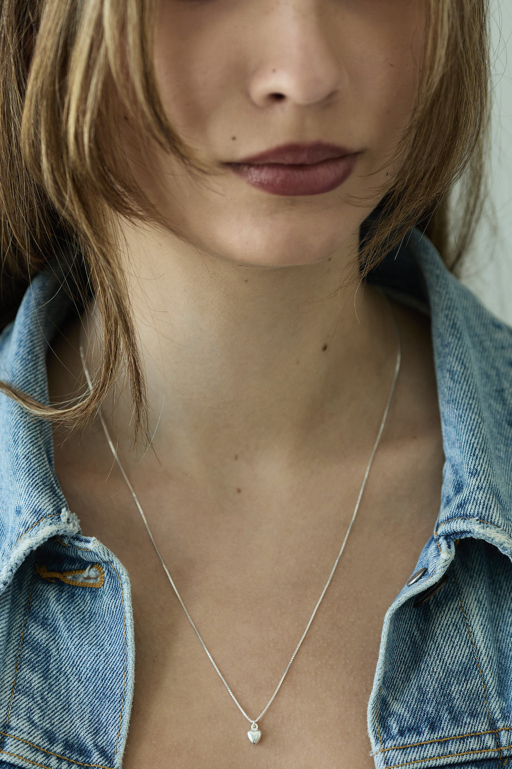 Halskette Herz Bubbly