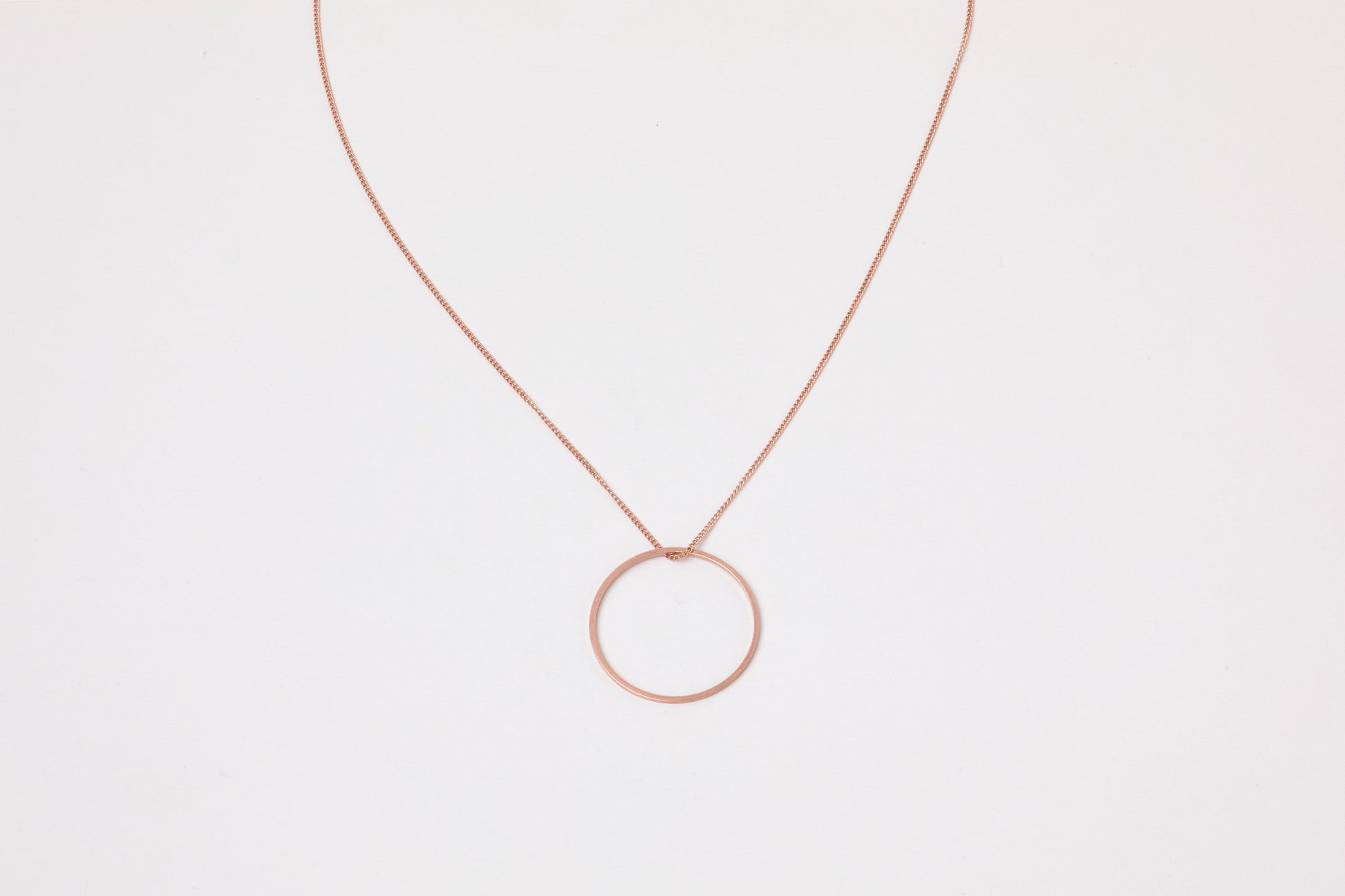 Ring Halskette  "Circle" Kreiskette