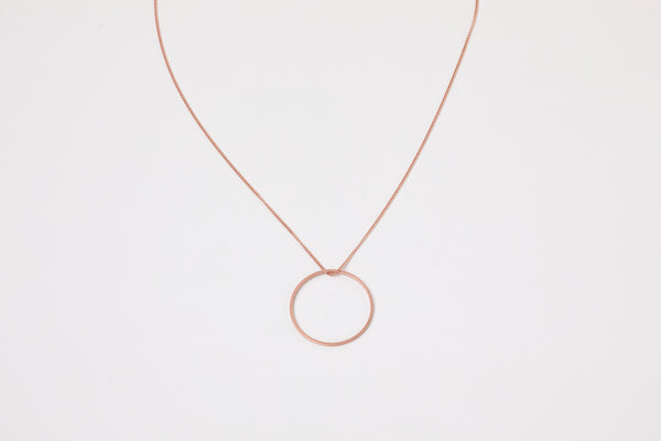 Ring Halskette  "Circle" Kreiskette