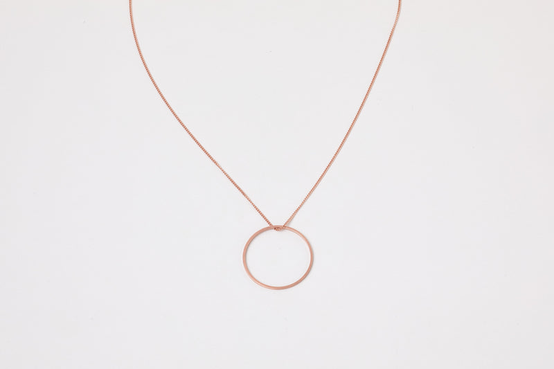 Ring Halskette  "Circle" Kreiskette