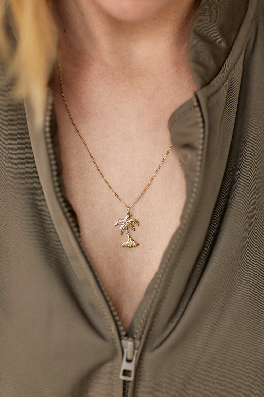 Halskette Palme
