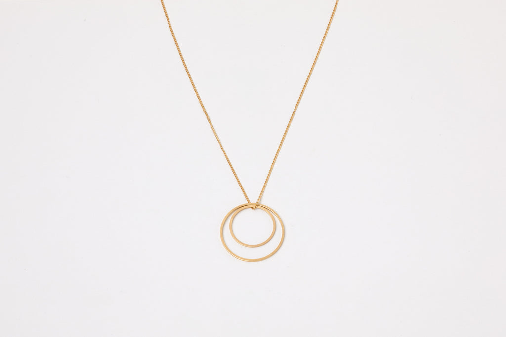 Halskette  "Circle" Doppelter Kreis