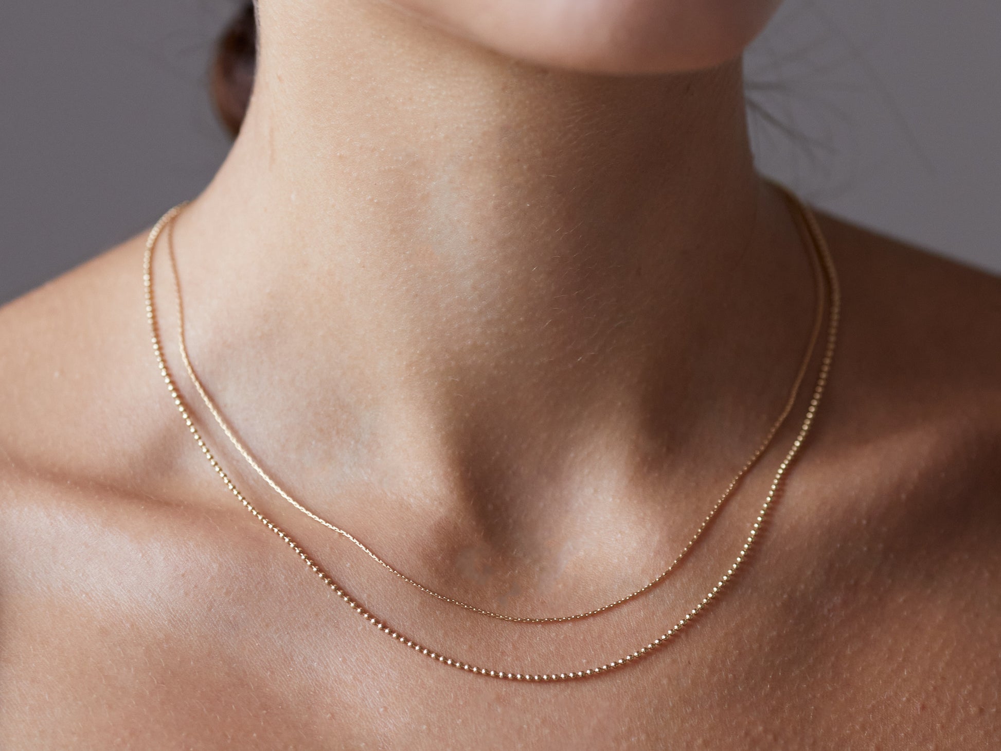 Kette zarte Kugelkette