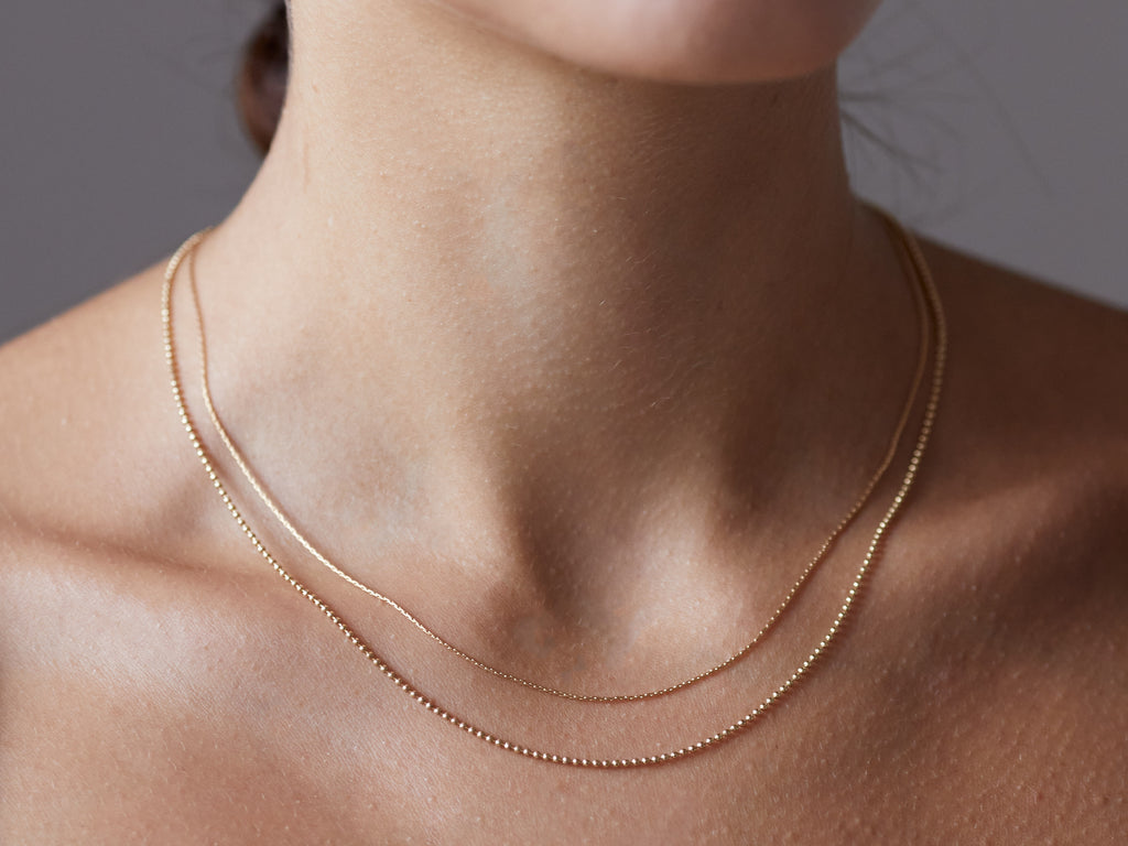 Kette zarte Kugelkette