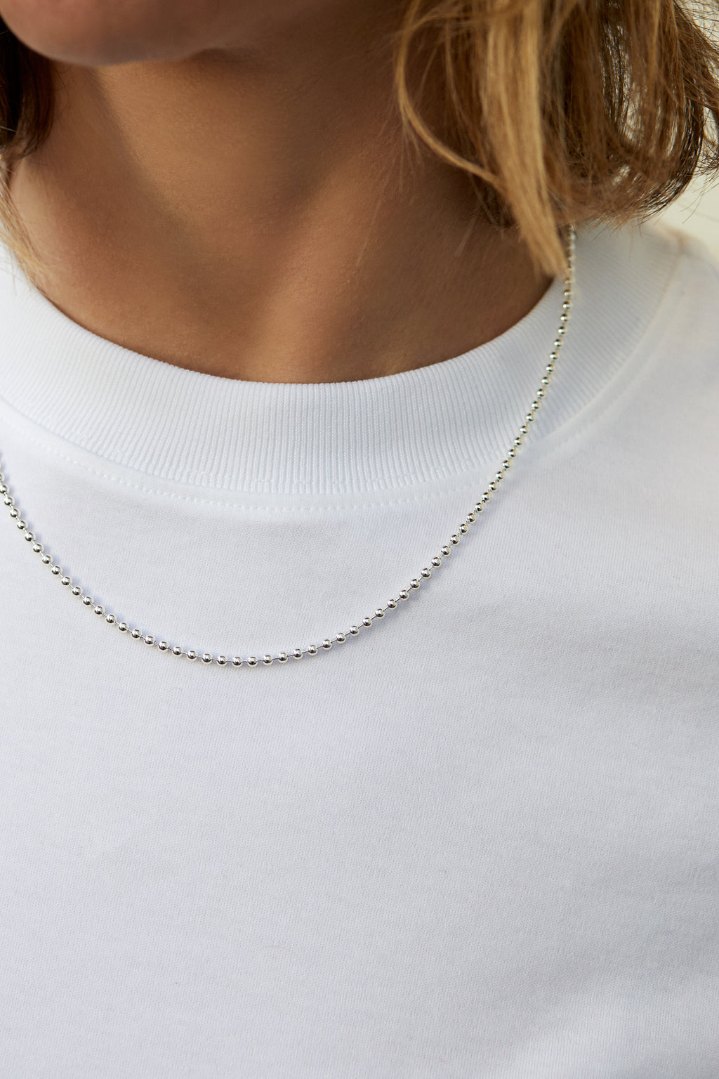 Kugelkette Silber
