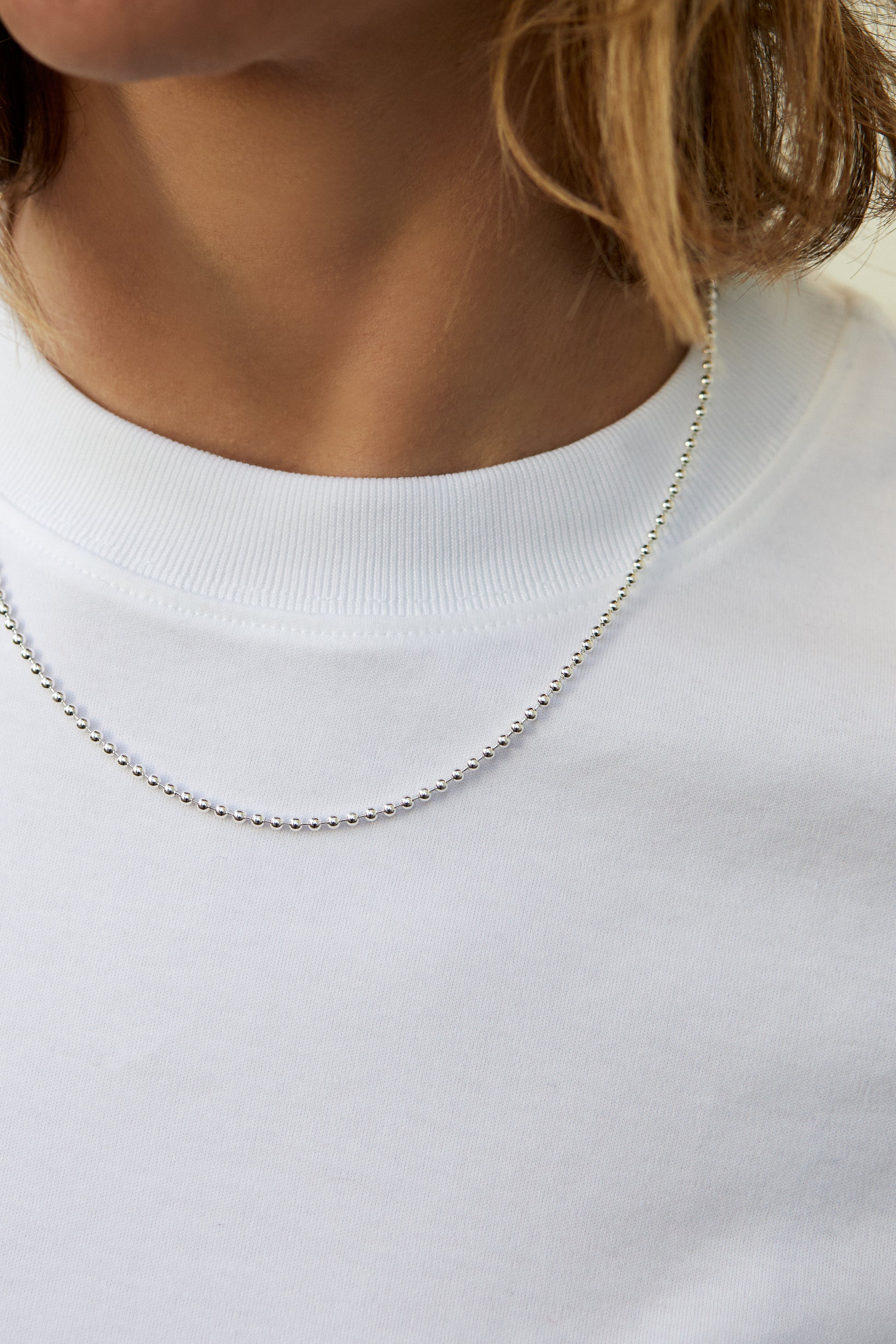 Kugelkette Silber