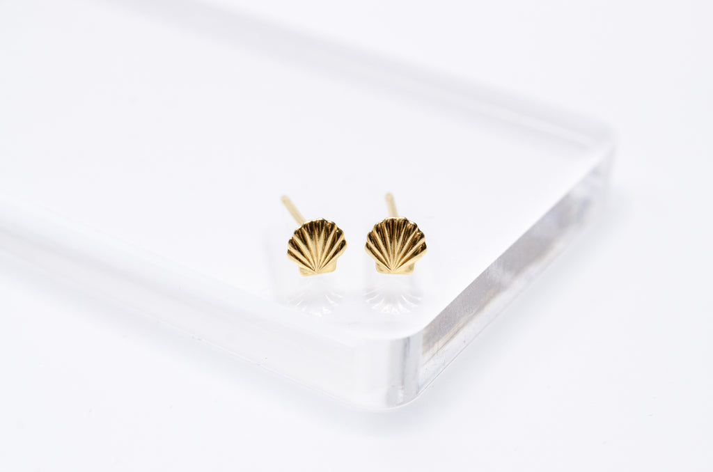 Ohrstecker Muschel