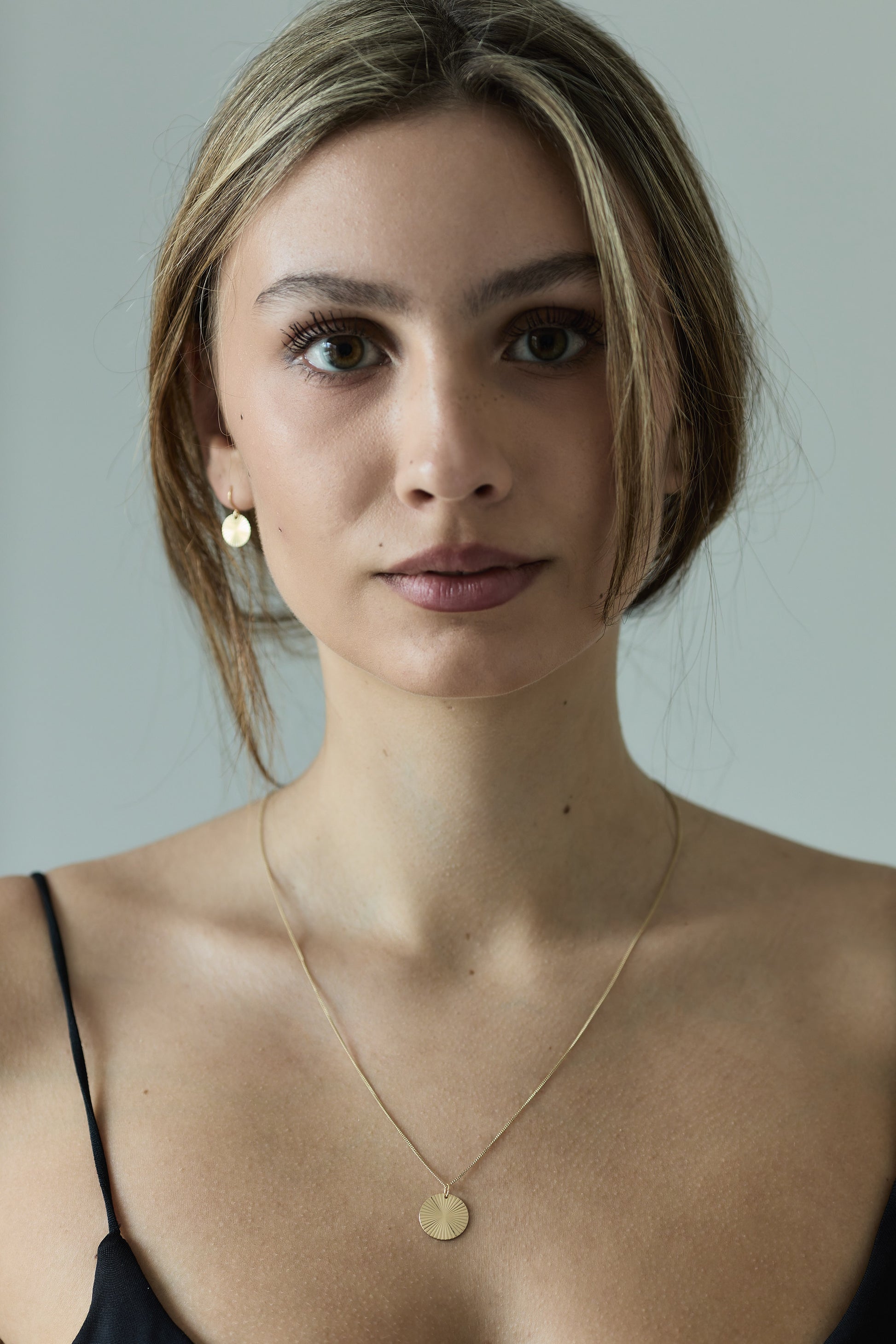 Halskette Plättchenkette Soleil