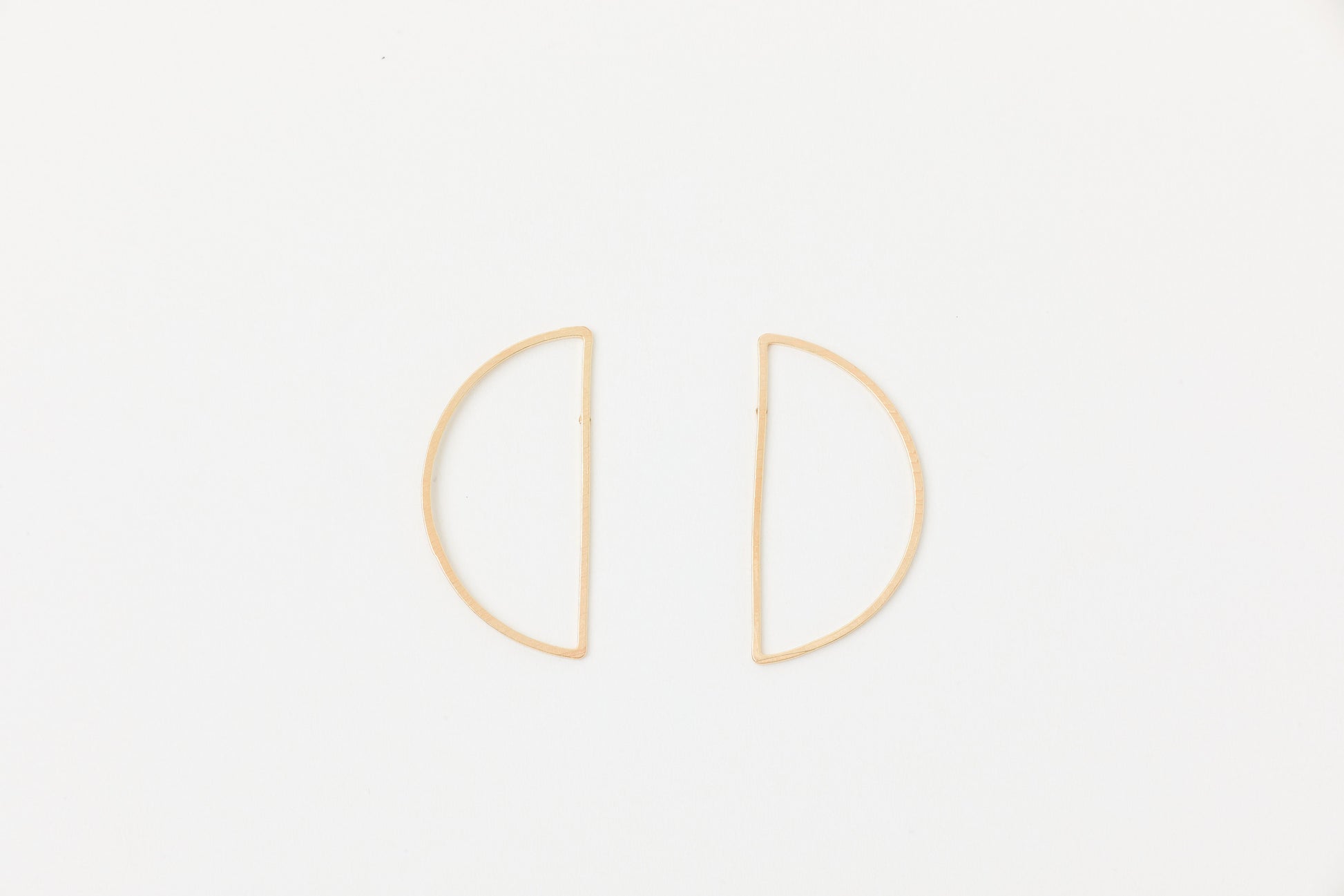 Ohrstecker Halbkreis Moon