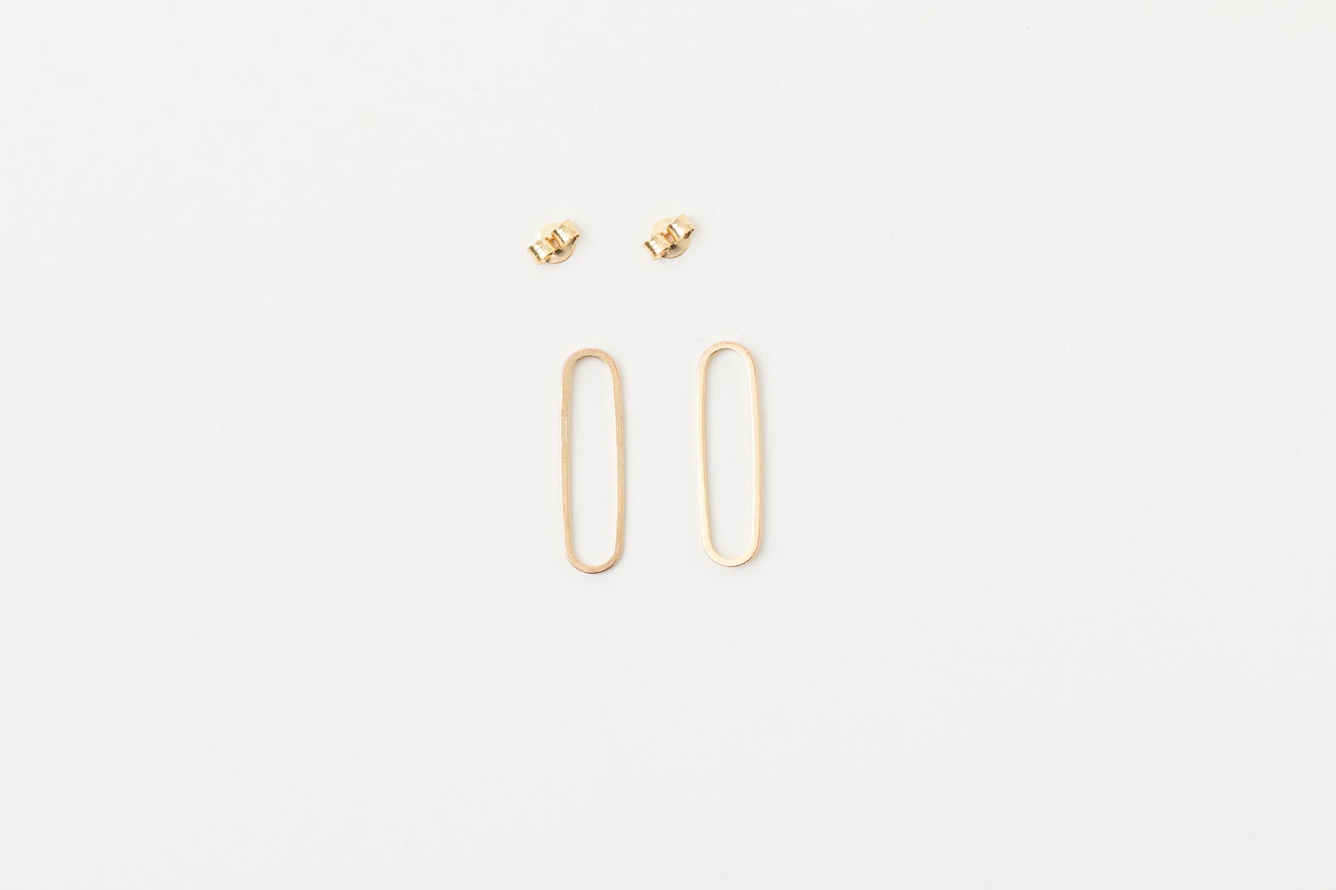 Ohrstecker Round Shape Oval