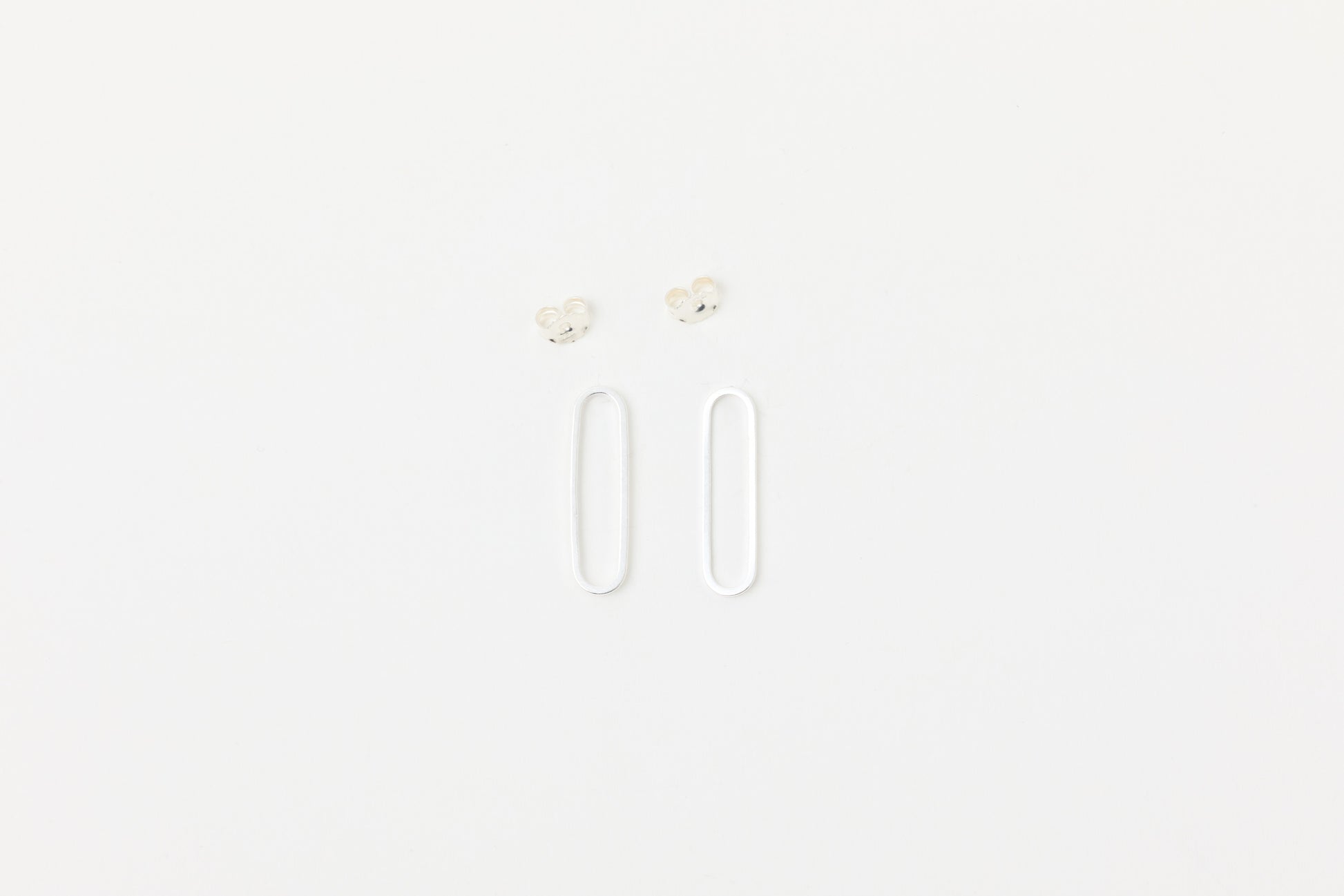 Ohrstecker Round Shape Oval