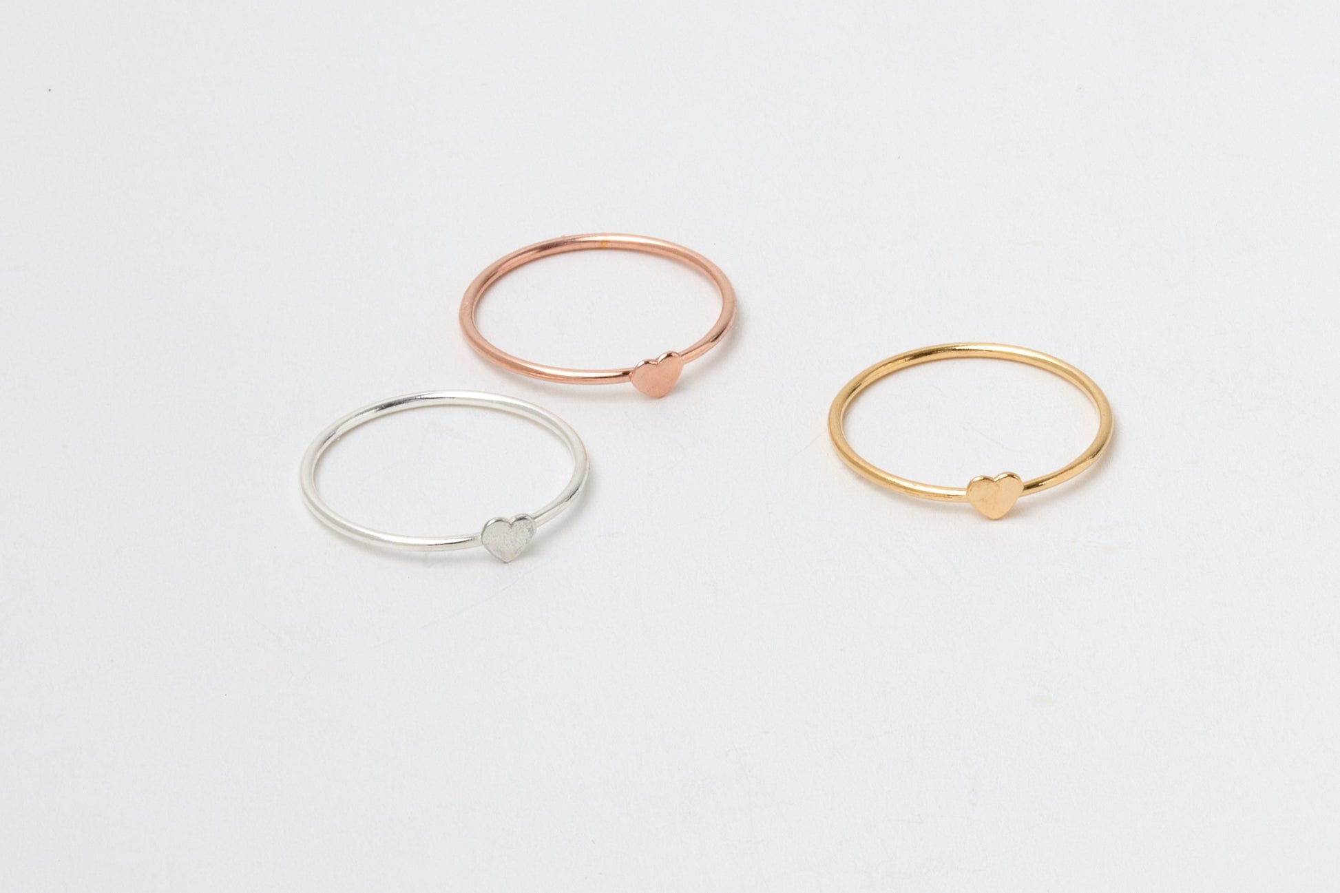 Zarter Ring Herz