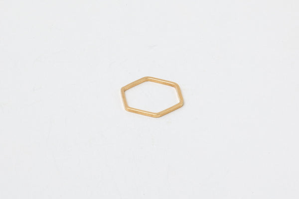 Sechseckiger Ring "Hexagon"