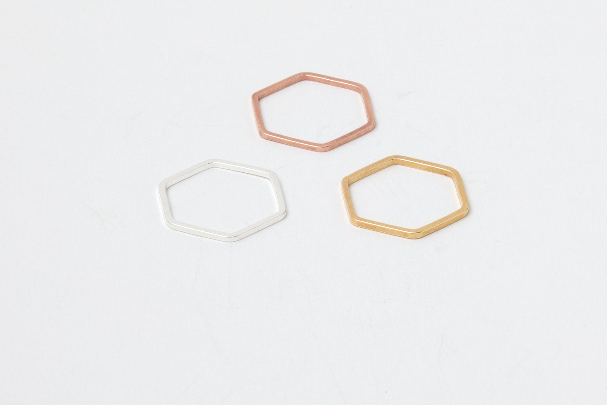 Sechseckiger Ring "Hexagon"