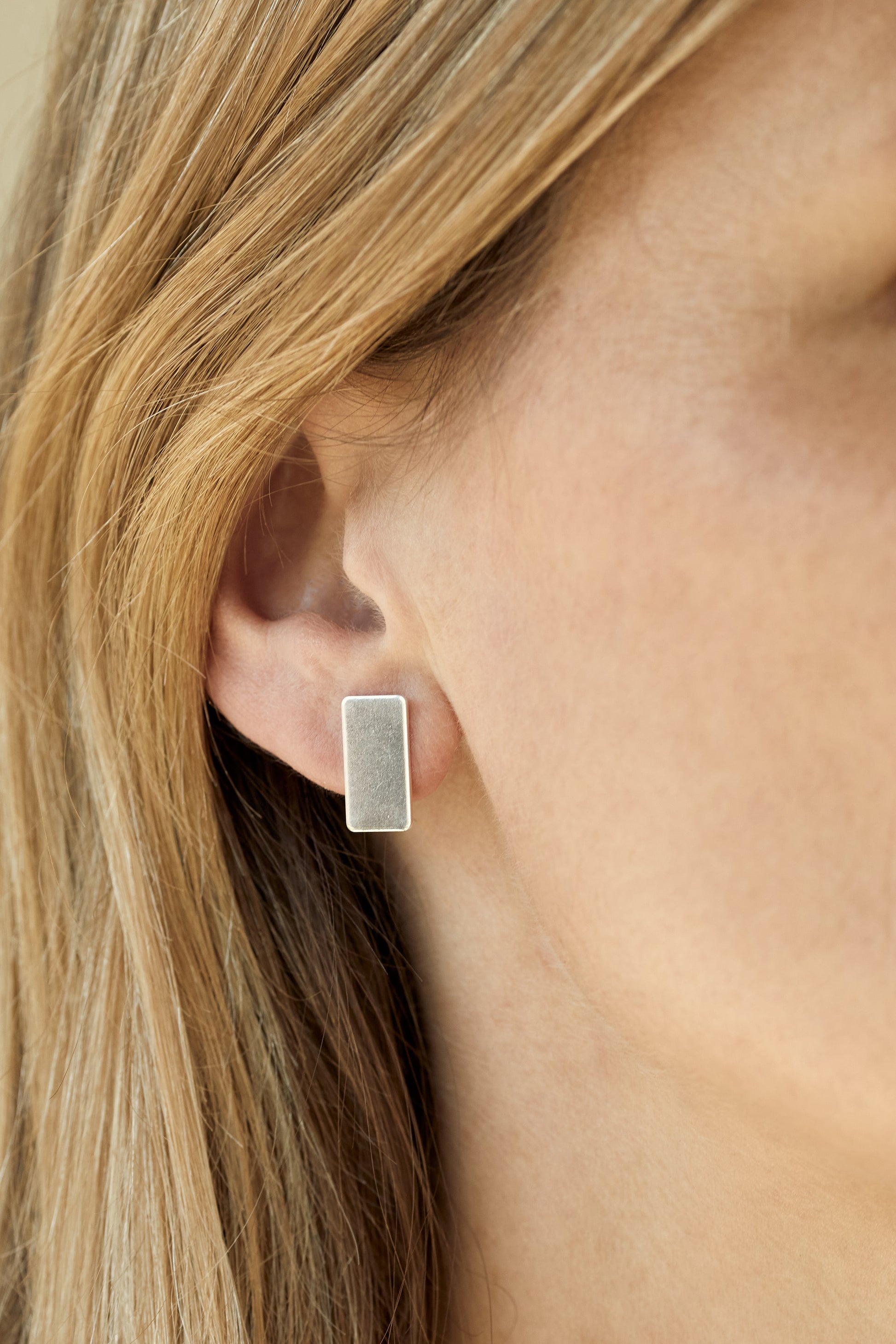 Ohrstecker Rectangle SALE imperfect